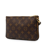 Louis Vuitton Monogram Giant Reverse Pochette Double Zip Crossbody Shoulder Bag — view 2