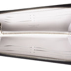 Louis Vuitton Taigarama Zippy Wallet Horizontal Zip Around White Leather — view 4