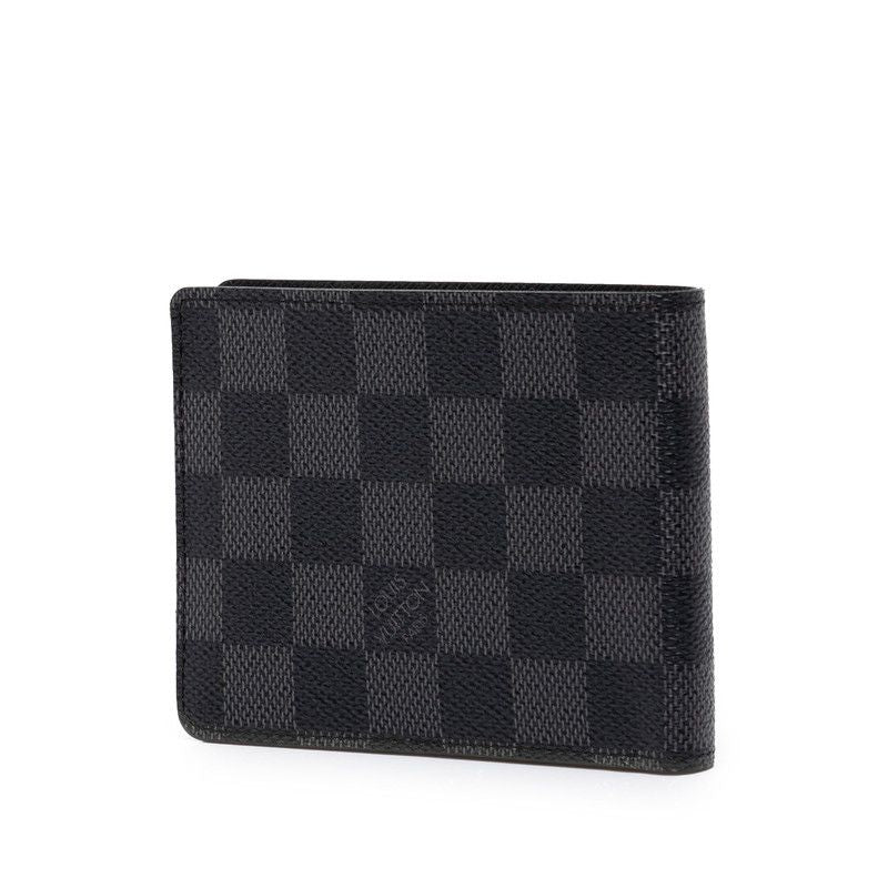 Louis Vuitton Damier Graphite Portefeuille Multiple Bifold Wallet Billfold — view 2