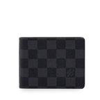 Louis Vuitton Damier Graphite Portefeuille Multiple Bifold Wallet Billfold