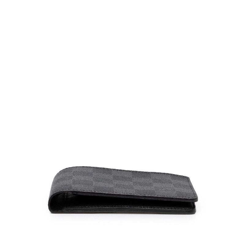 Louis Vuitton Damier Graphite Portefeuille Multiple Bifold Wallet Billfold — view 3