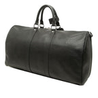 Louis Vuitton Taiga Keepall Bandouliere 50 Boston Bag 2-Way Black Leather — view 2