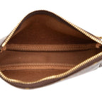 Louis Vuitton Monogram Mini Pochette Accessoires Label Collection Handbag Pouch — view 4