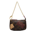 Louis Vuitton Monogram Mini Pochette Accessoires Label Collection Handbag Pouch