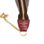 Louis Vuitton Monogram Mini Pochette Accessoires Label Collection Handbag Pouch — view 5