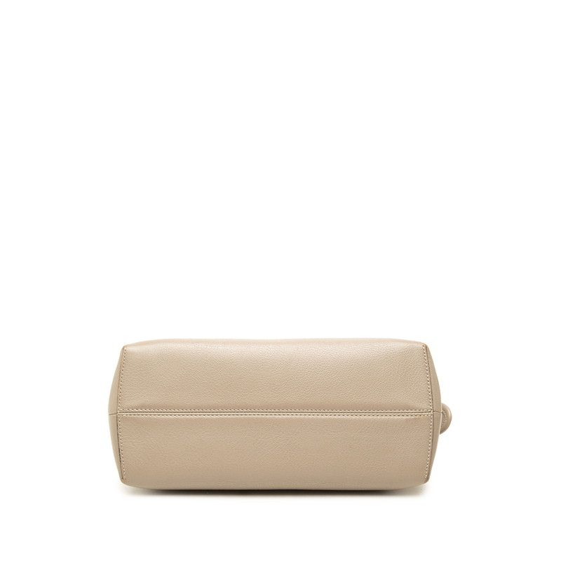 Fendi by the Way Medium 2-Way Shoulder Bag Beige Leather — view 3
