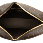 Saint Laurent le Monogram Camera Bag Crossbody Brown Leather — view 4