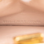 Fendi Peekaboo ISeeU Small Shoulder Bag Beige Pink Shearling — view 6