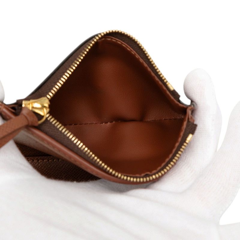 Louis Vuitton Monogram Portefeuille Victorine Bifold Wallet Brown Leather — view 5