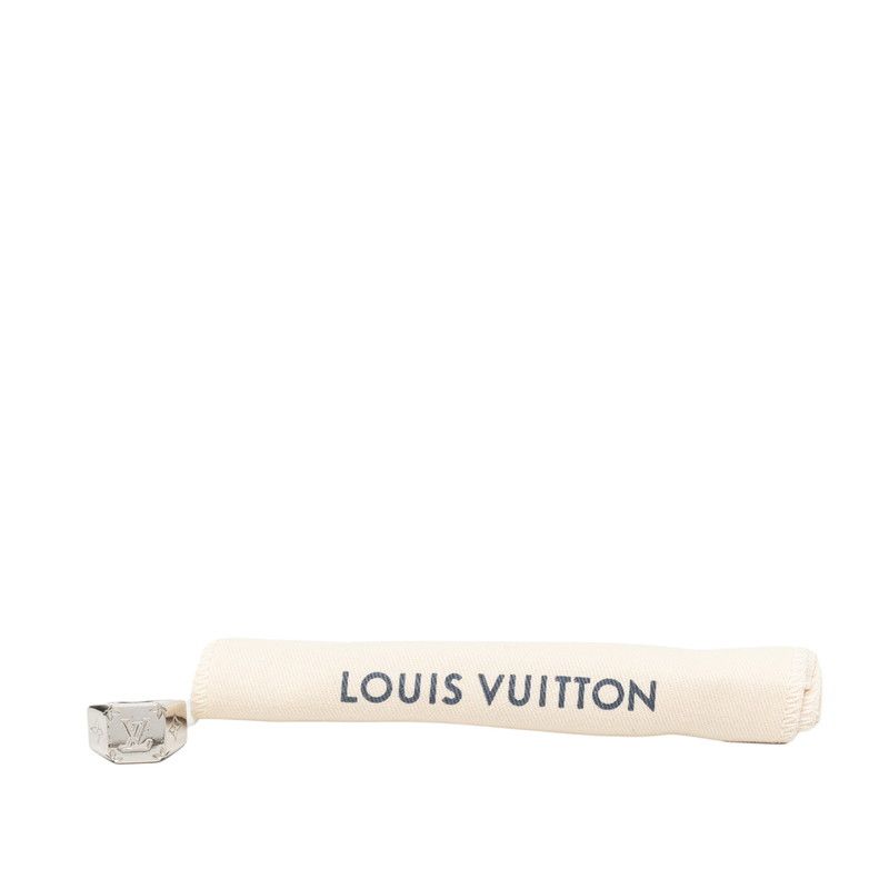 Louis Vuitton Monogram Signet Ring Silver Metal — view 6