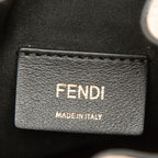 Fendi Mini Montresor Shoulder Bag Pink Black Leather — view 5