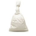 Bottega Veneta Twist Handbag White Leather