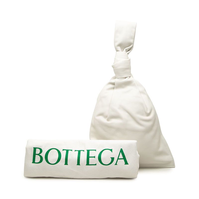 Bottega Veneta Twist Handbag White Leather — view 7