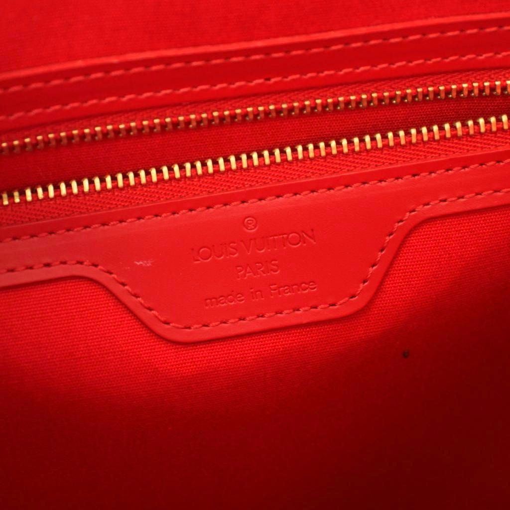 Louis Vuitton Epi Saint Tropez Tote Shoulder Bag Red — view 8