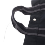 Hermes Fourre Tout GM Tote Bag Canvas Black — view 7