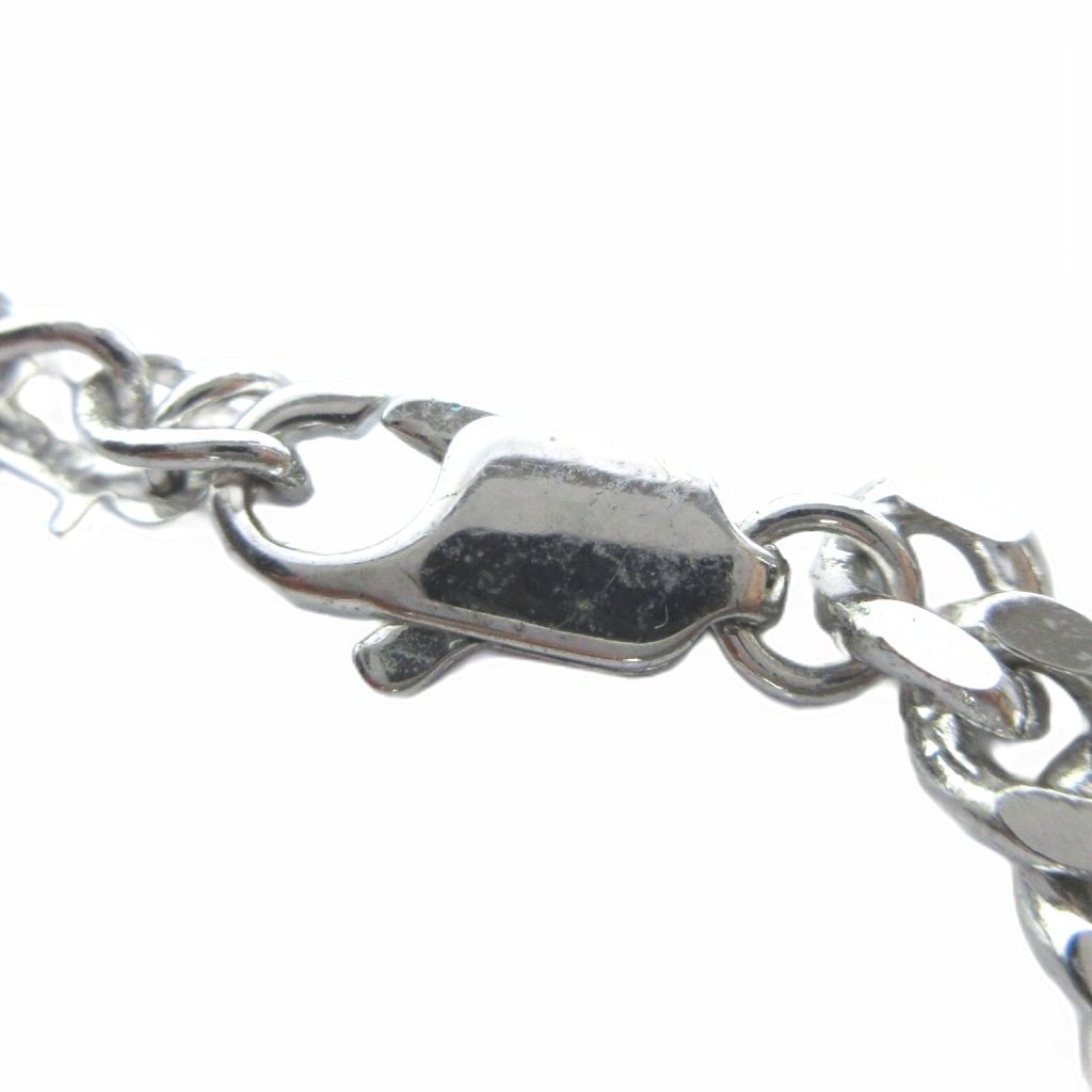 Dior Bracelet Bangle Logo Ribbon Silver — view 4