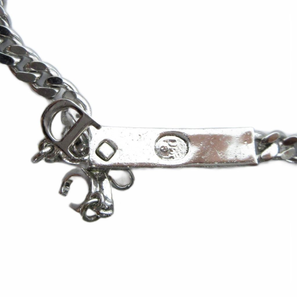 Dior Bracelet Bangle Logo Ribbon Silver — view 5