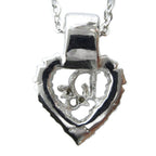 Dior Pendant Logo Rhinestone Silver — view 2