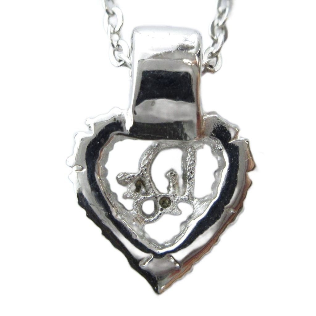 Dior Pendant Logo Rhinestone Silver — view 2