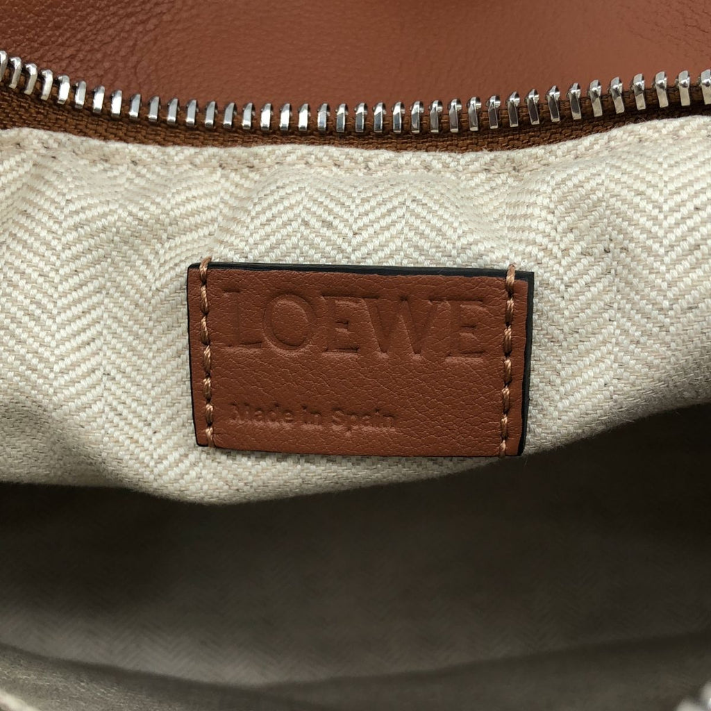 Loewe Leather Puzzle Bum Bag Small Brown — view 4