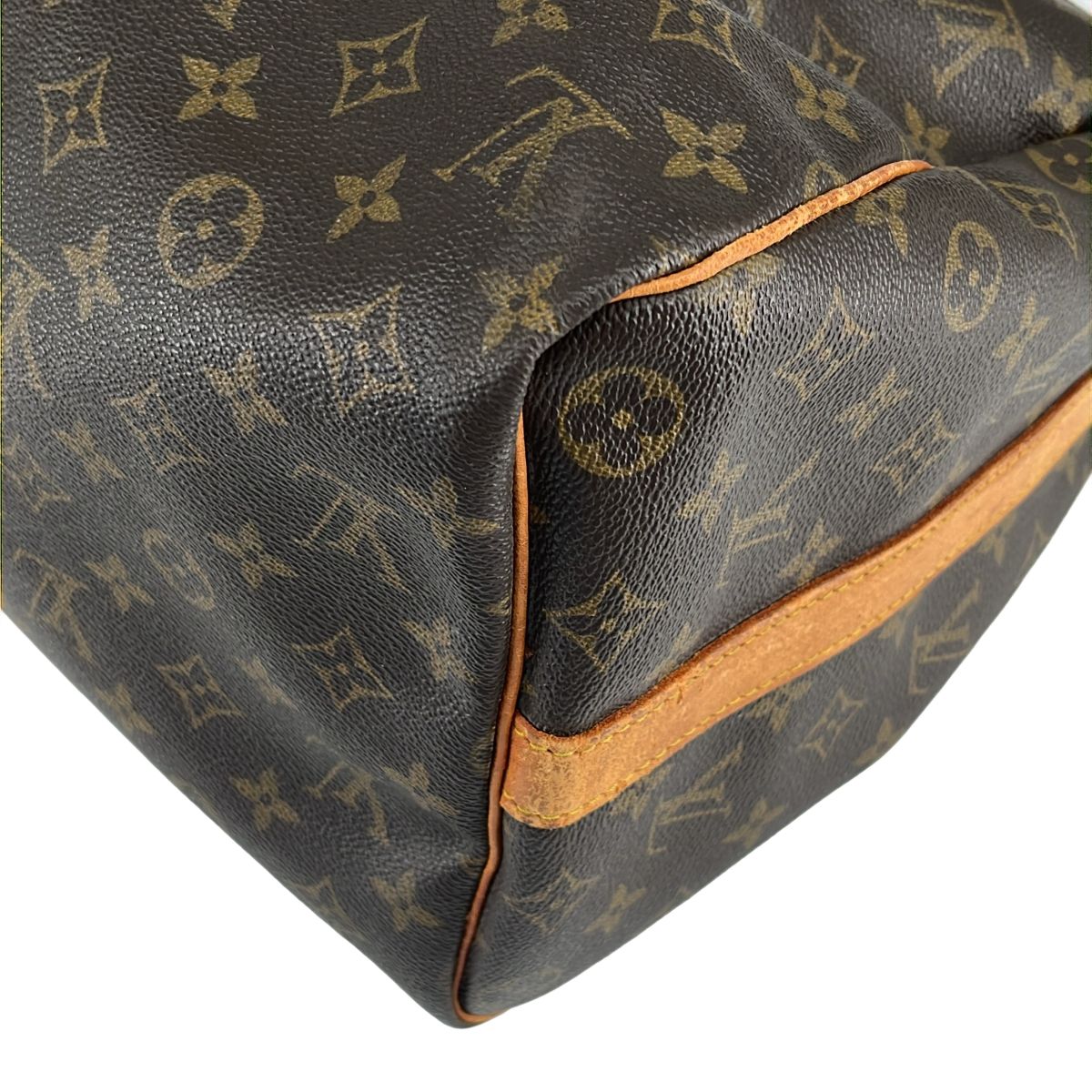 Louis Vuitton Monogram Keepall 55 Boston Bag Brown — view 7