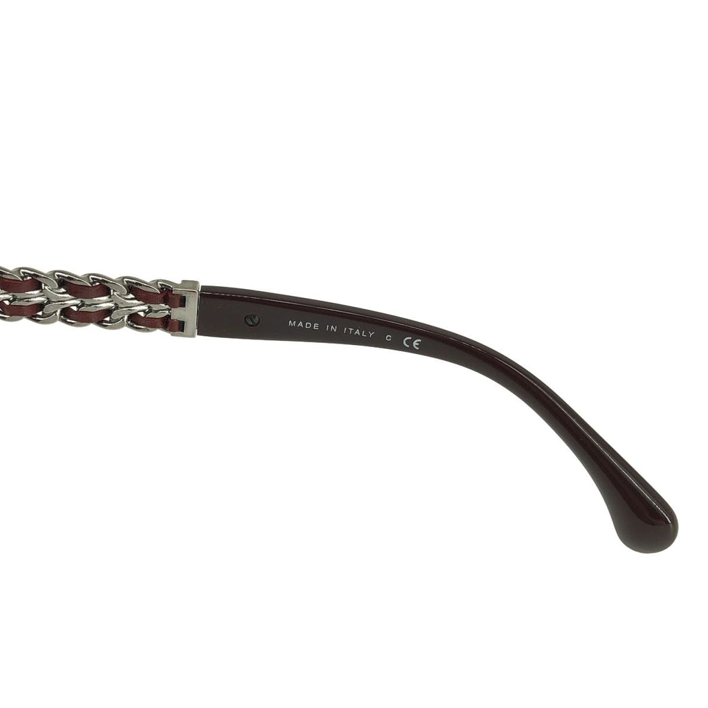 Chanel Side Chain Sunglasses Bordeaux Eyewear — view 6