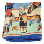 Hermes Carre 90 Kachinas Silk Scarf Multicolor — view 2