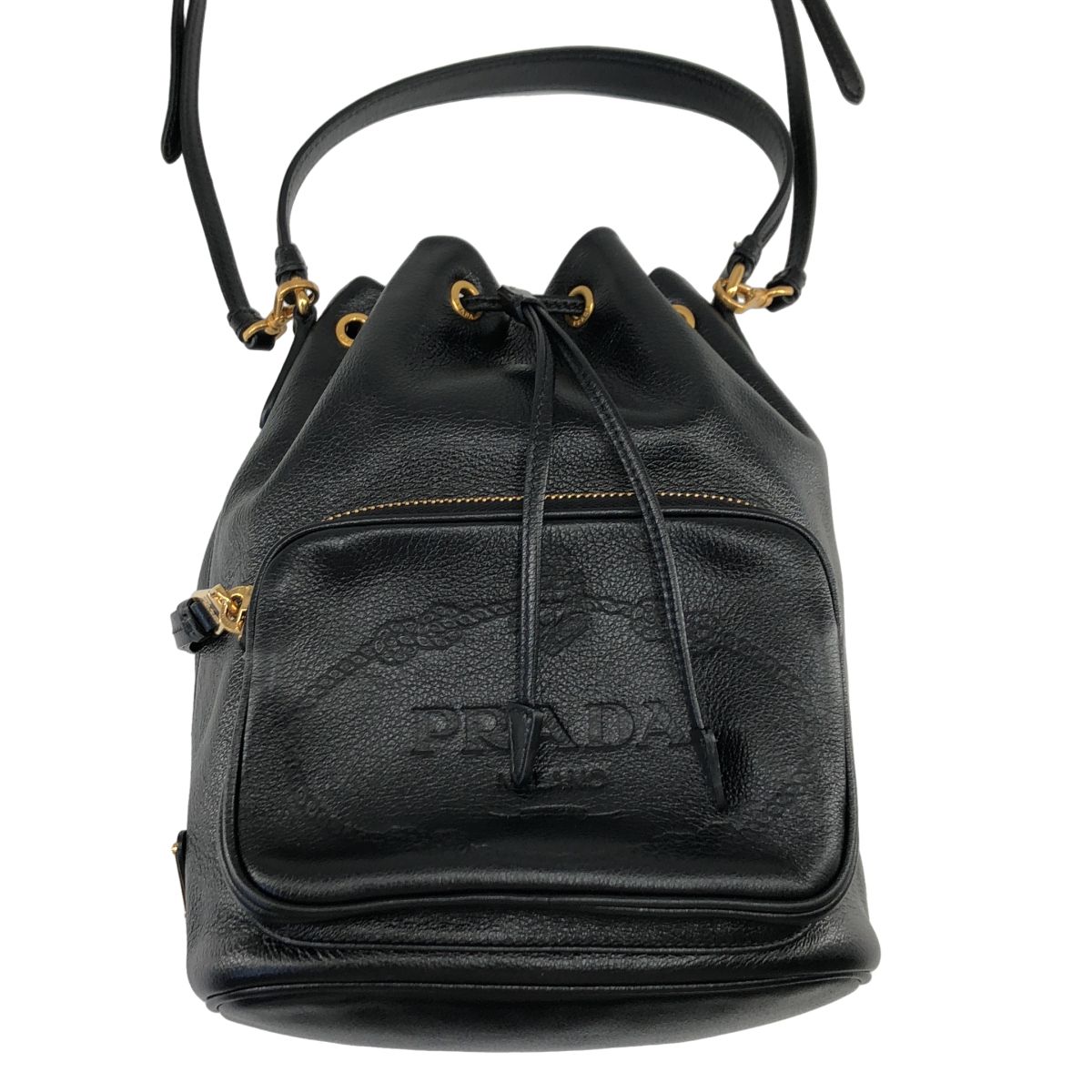 Prada Handbag TU Black — view 3