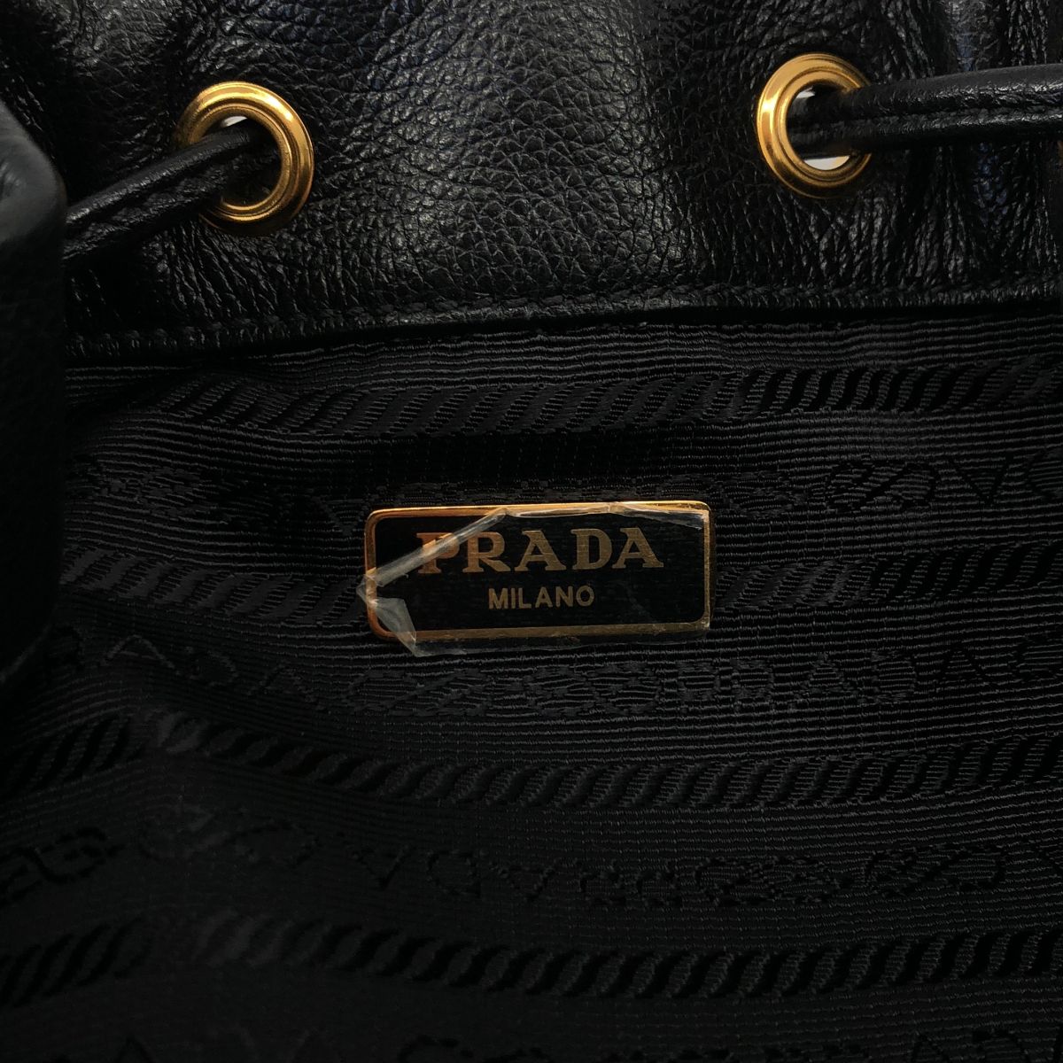 Prada Handbag TU Black — view 7