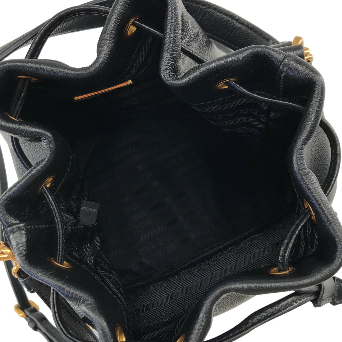 Prada Handbag TU Black — view 6