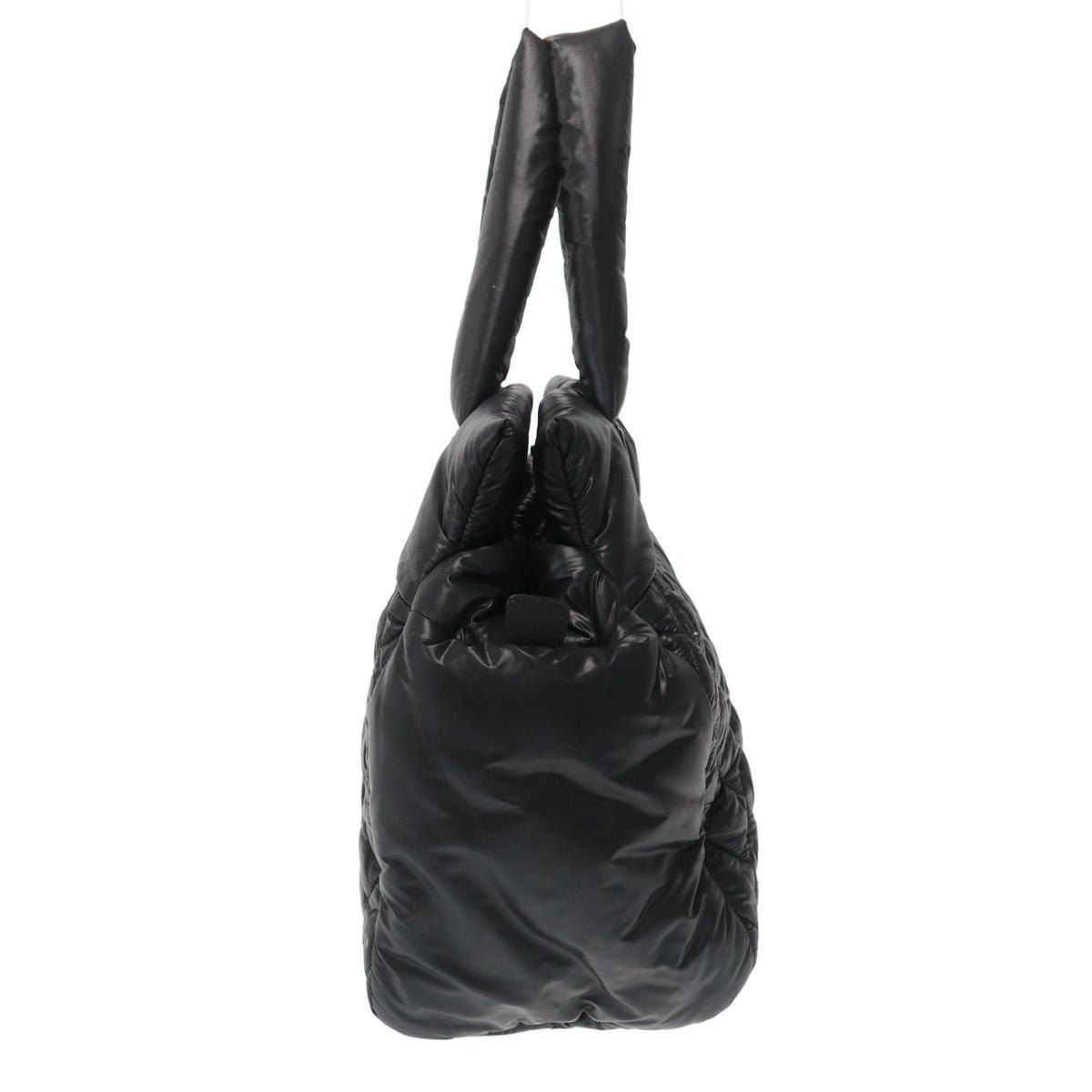 Chanel Coco Cocoon Tote Bag Black — view 3