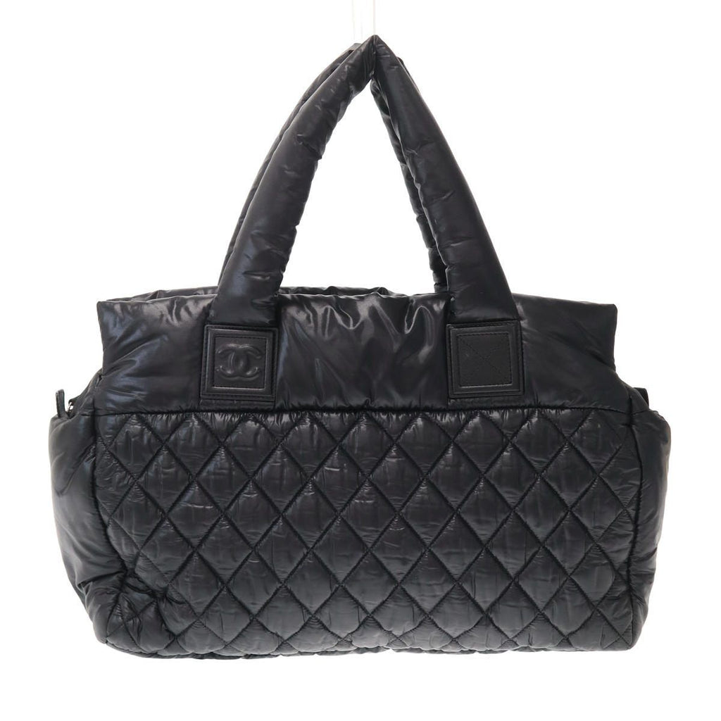 Chanel Coco Cocoon Tote Bag Black