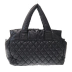 Chanel Coco Cocoon Tote Bag Black