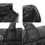 Chanel Coco Cocoon Tote Bag Black — view 8