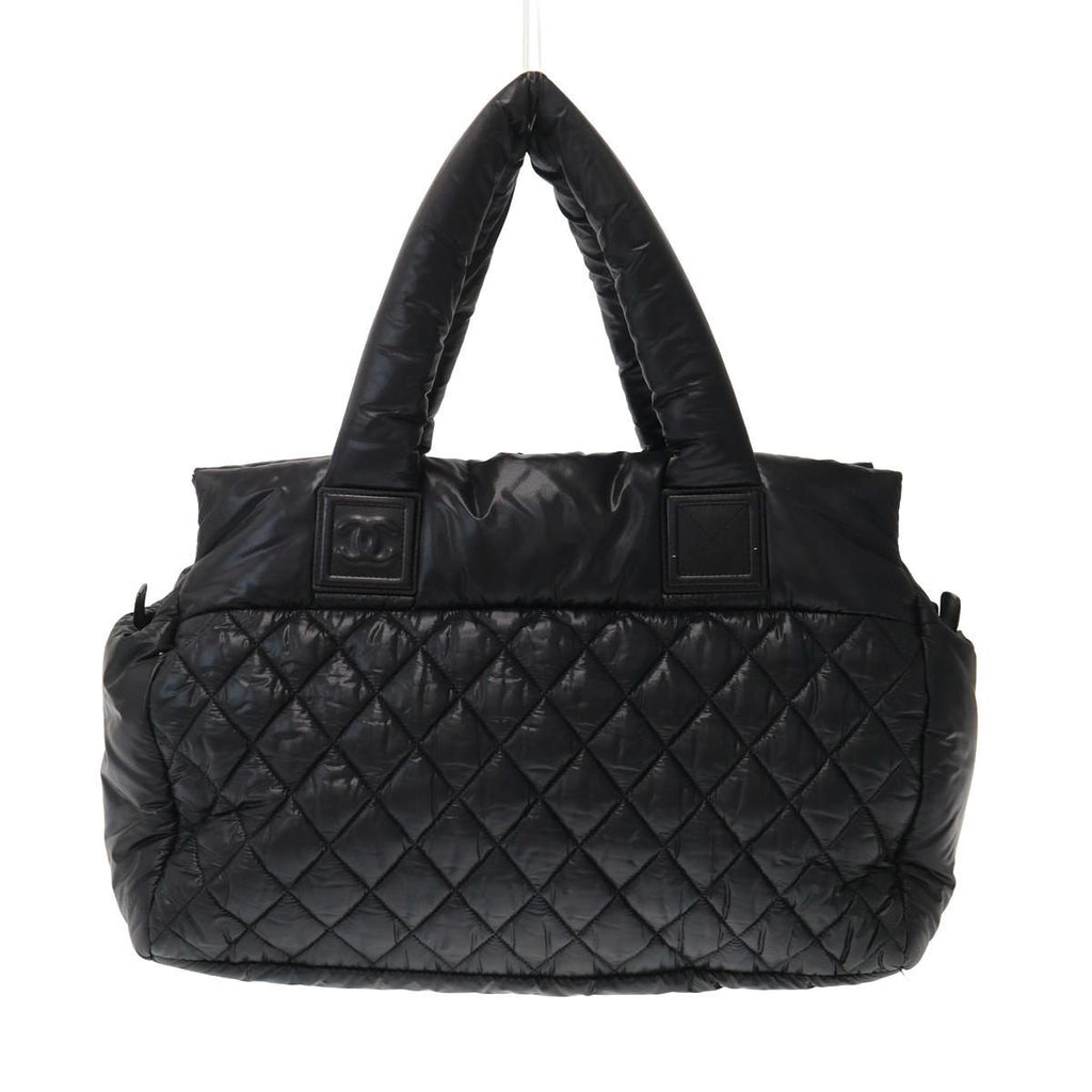 Chanel Coco Cocoon Tote Bag Black — view 2