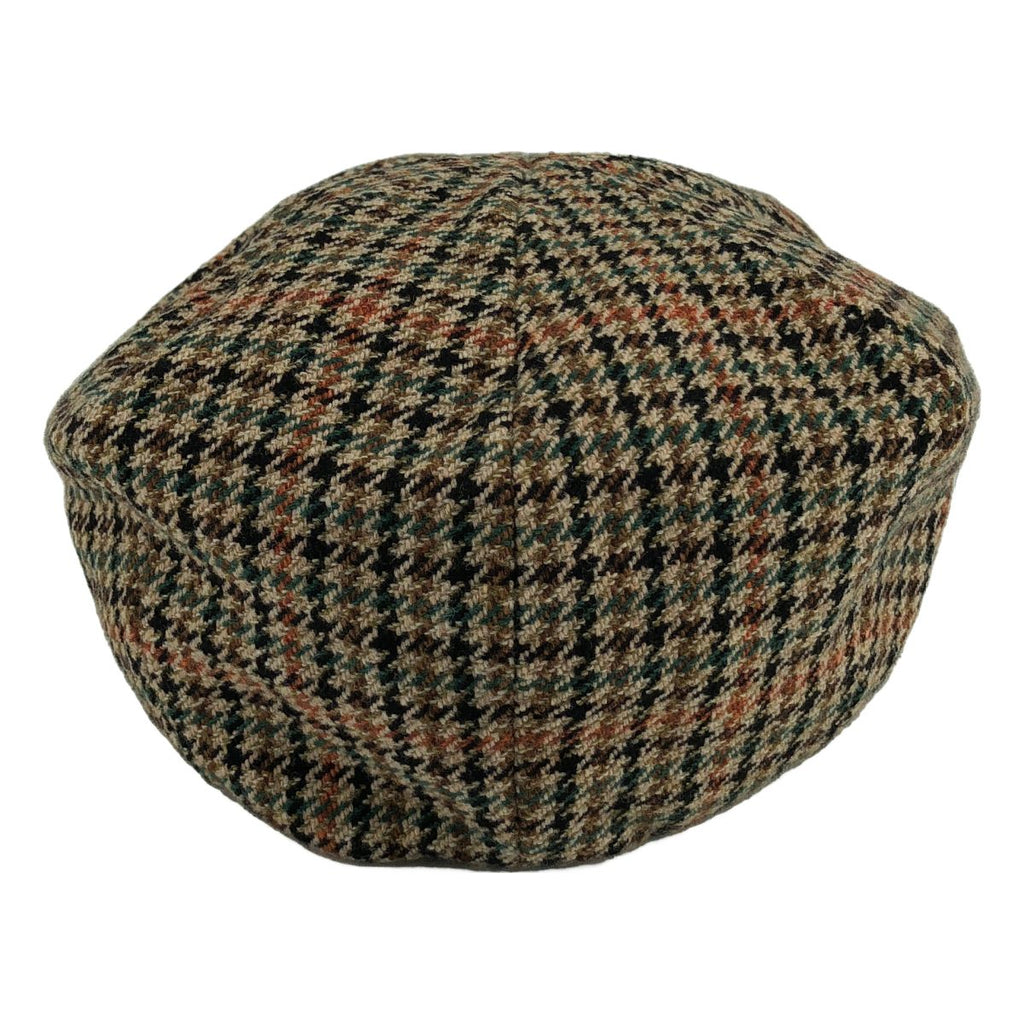 Gucci Wool Houndstooth Beret L Beige Hat — view 5