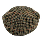 Gucci Wool Houndstooth Beret L Beige Hat — view 5