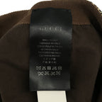 Gucci Wool Houndstooth Beret L Beige Hat — view 7