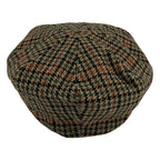 Gucci Wool Houndstooth Beret L Beige Hat — view 2