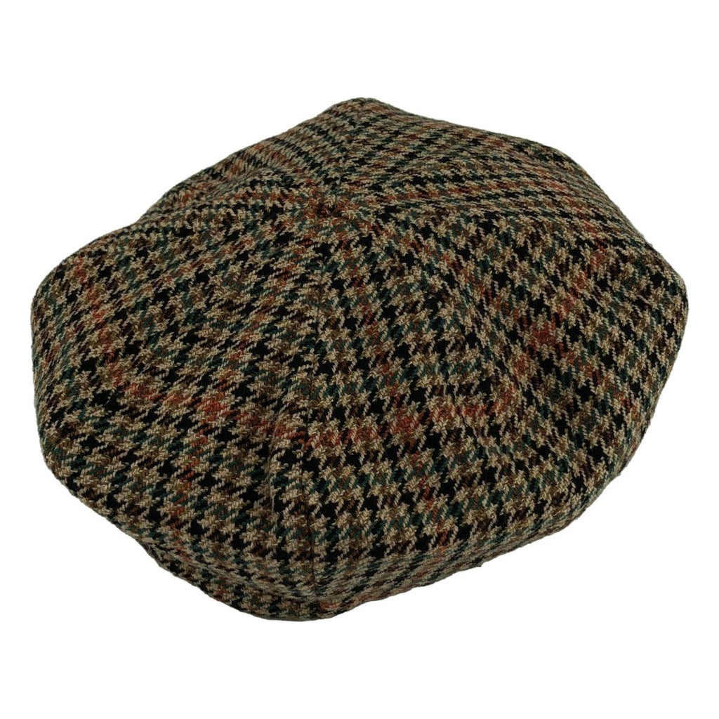 Gucci Wool Houndstooth Beret L Beige Hat