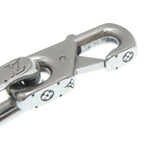 Louis Vuitton Bracelet Monogram Chain Silver Black Stainless Steel — view 6