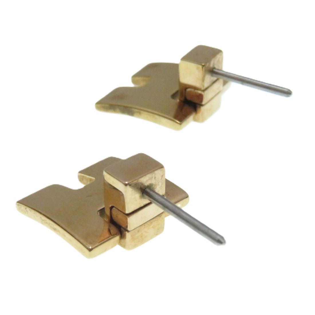 Hermes Irene Earrings Pggp Pink Gold Plated — view 6