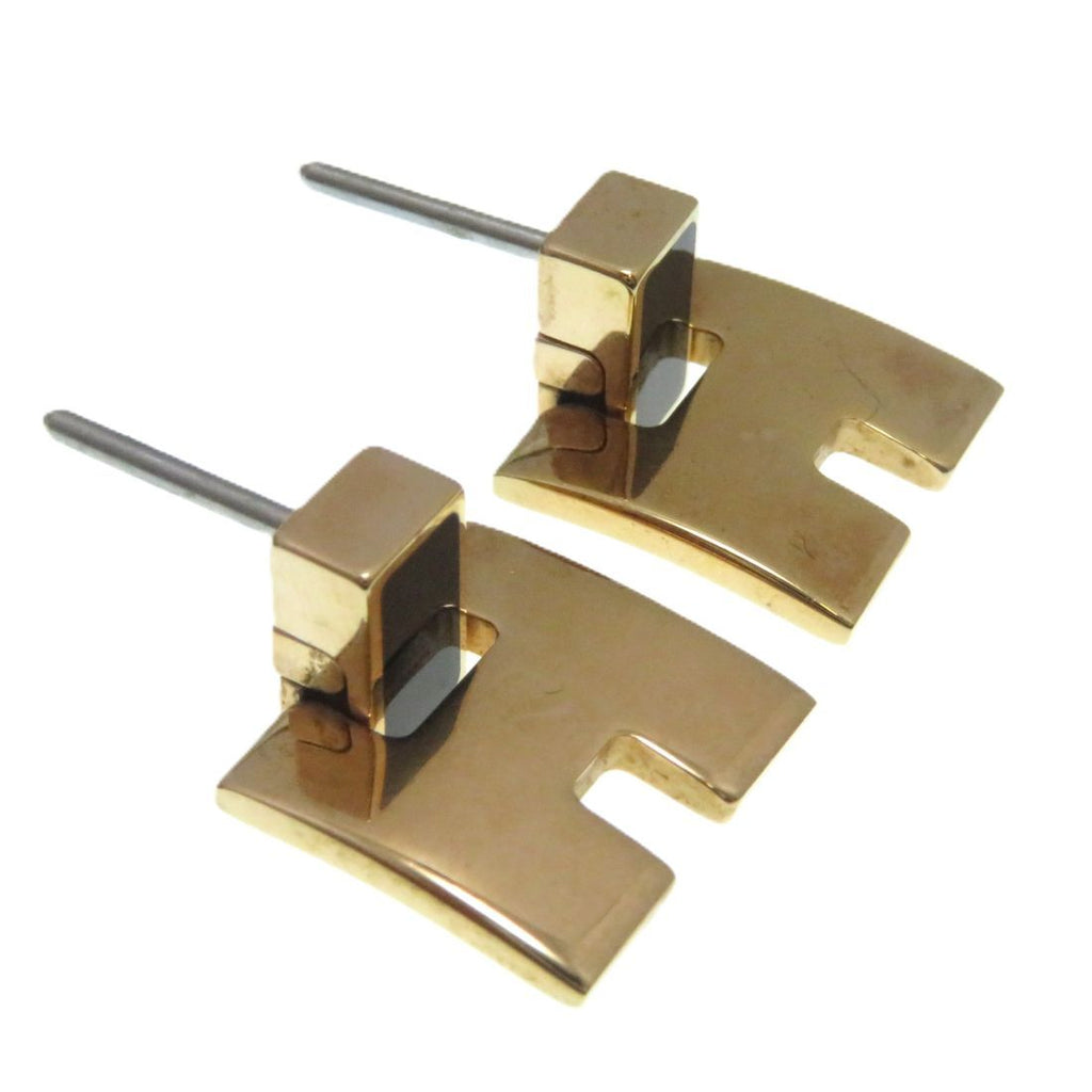 Hermes Irene Earrings Pggp Pink Gold Plated — view 8