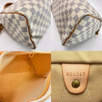 Louis Vuitton Damier Azur Speedy 25 Mini Boston Bag — view 8