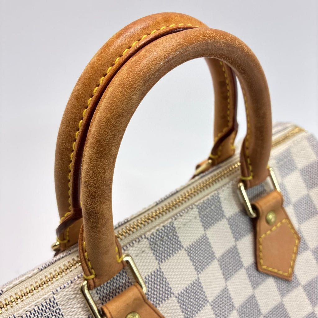 Louis Vuitton Damier Azur Speedy 25 Mini Boston Bag — view 6