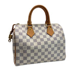 Louis Vuitton Damier Azur Speedy 25 Mini Boston Bag