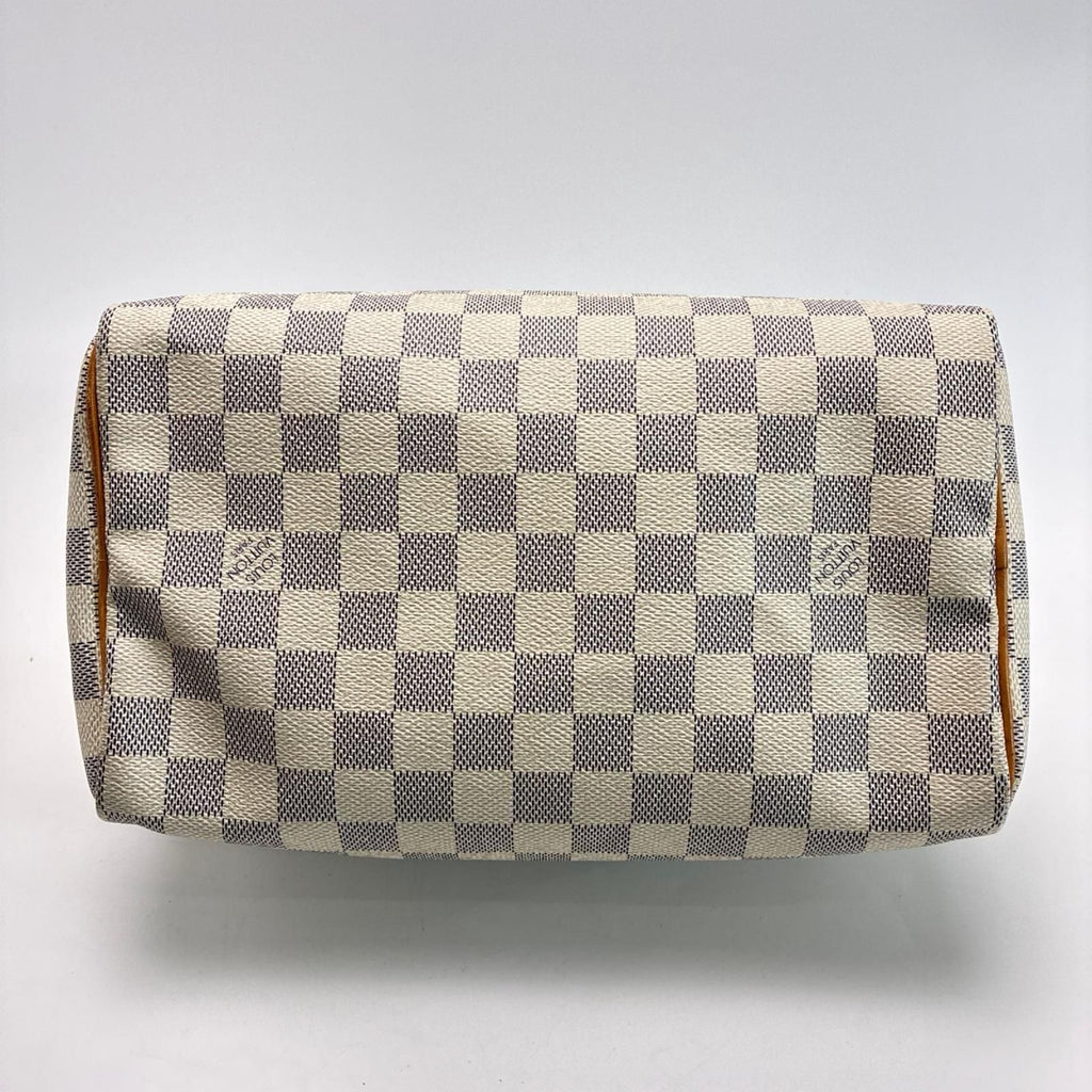 Louis Vuitton Damier Azur Speedy 25 Mini Boston Bag — view 7