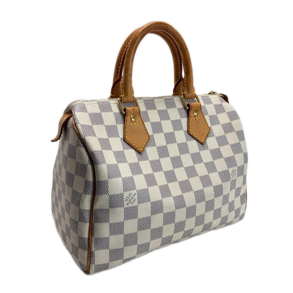 Louis Vuitton Damier Azur Speedy 25 Mini Boston Bag — view 2