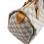 Louis Vuitton Damier Azur Speedy 25 Mini Boston Bag — view 3