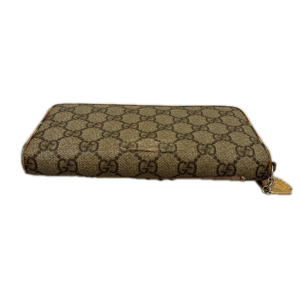 Gucci Wallet GG Supreme Courier Zip Around Beige — view 5